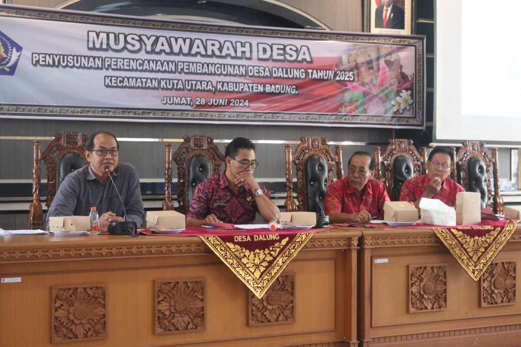 Kegiatan Musyawarah Desa Perencanaan Pembangunan di Desa Dalung